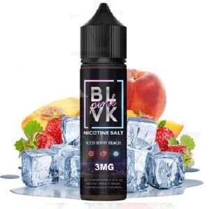ایجوس بی ال وی کی توت فرنگی هلو یخ | BLVK ICED BERRY PEACH Juice